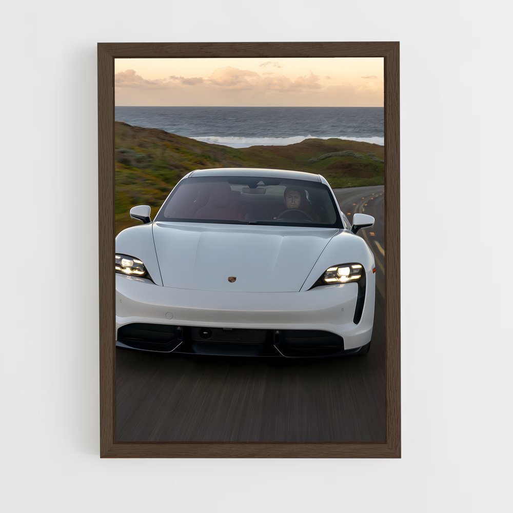 Poster splendide Taycan Turbo S – affiche Porsche (vue 5)